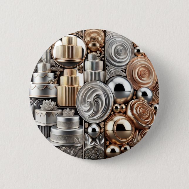 Cake Baking Button (Front)