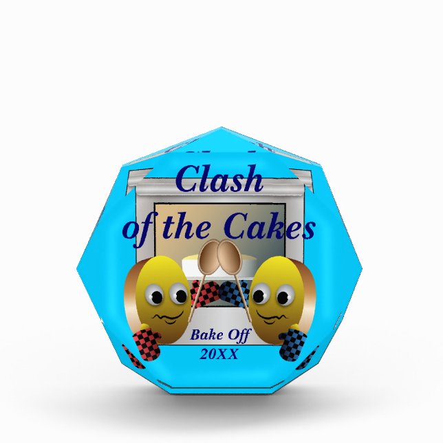 Cake Baking Contest Award (Front)