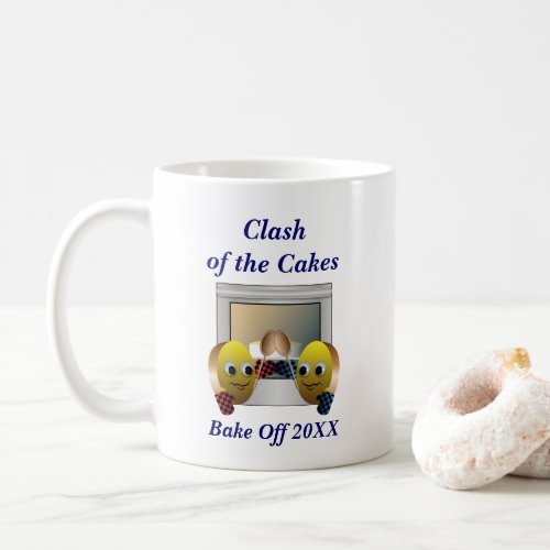 Cake Baking Contest Custom Date Coffee Mug