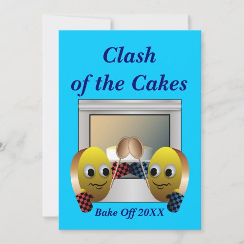 Cake Baking Contest Invitation
