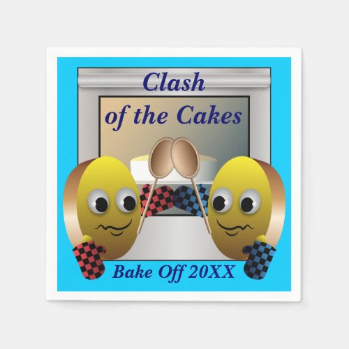 Cake Baking Contest Napkins