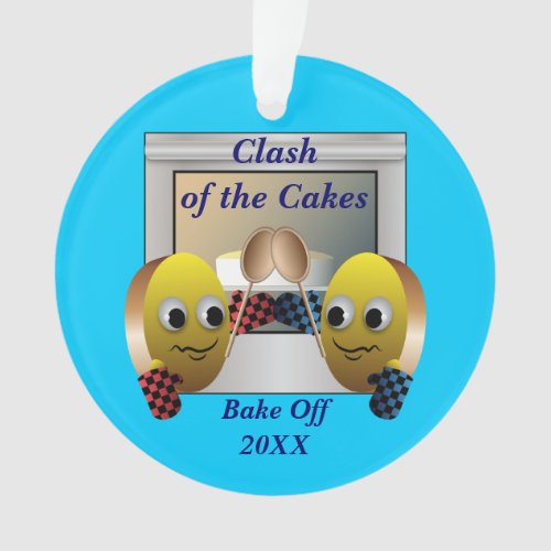 Cake Baking Contest Ornament
