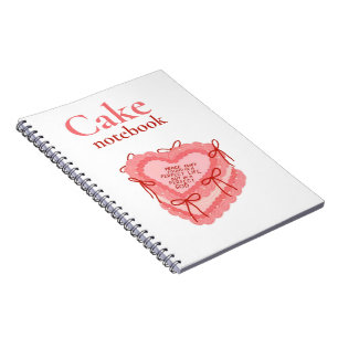Cake Baking Journal for Favorite Recipes
