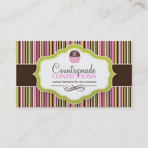Customizable Cake Ball Business Cards