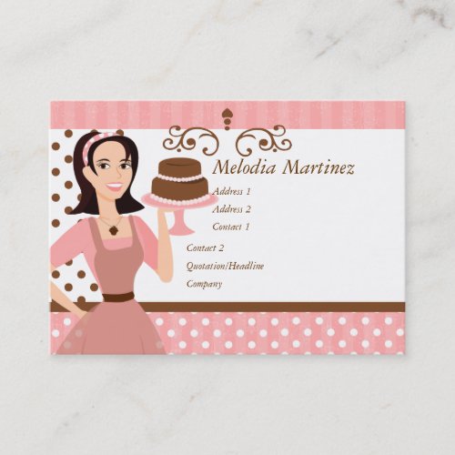 Cake Beauty Business Card Templates