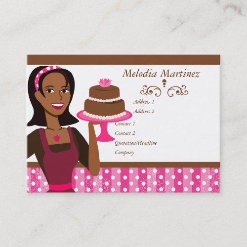 Cake Beauty Business Card Templates