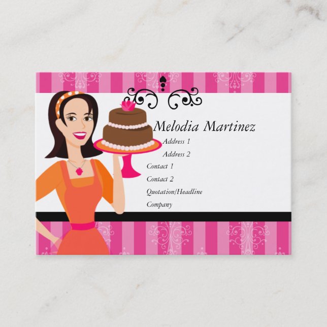 Cake Beauty Business Card (Front)