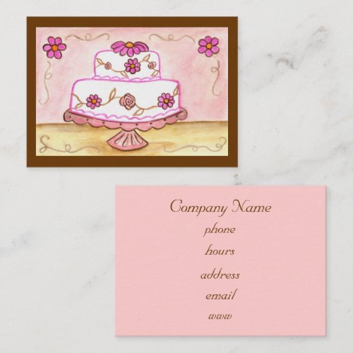 Cake Business Card