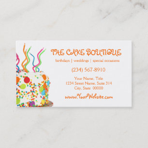 Cake Business Cards