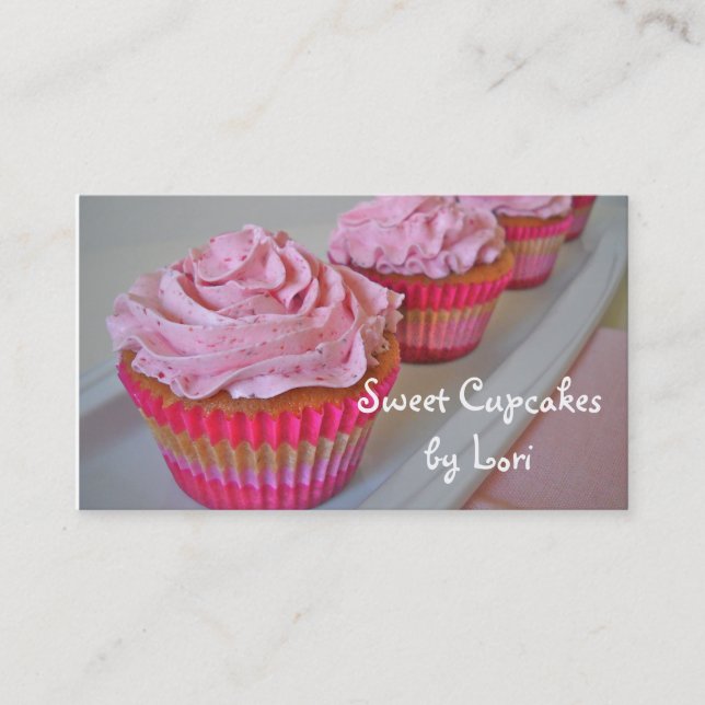 cake business cards (Front)