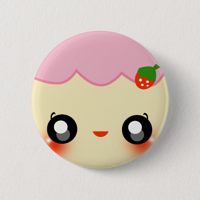 Cake Chan Pinback Button (Front)