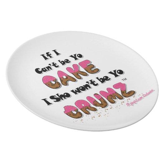 Cake Crumz Plate (Right Side)