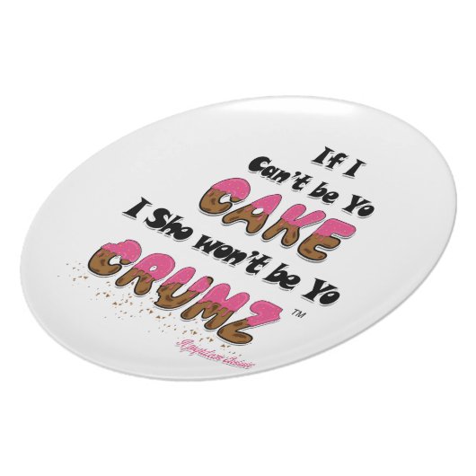 Cake Crumz Plate (Left Side)