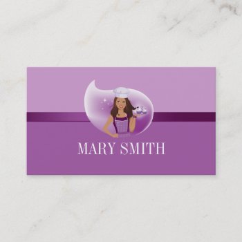 Cake Decorator Party Planning Business Card by ArtbyMonica at Zazzle