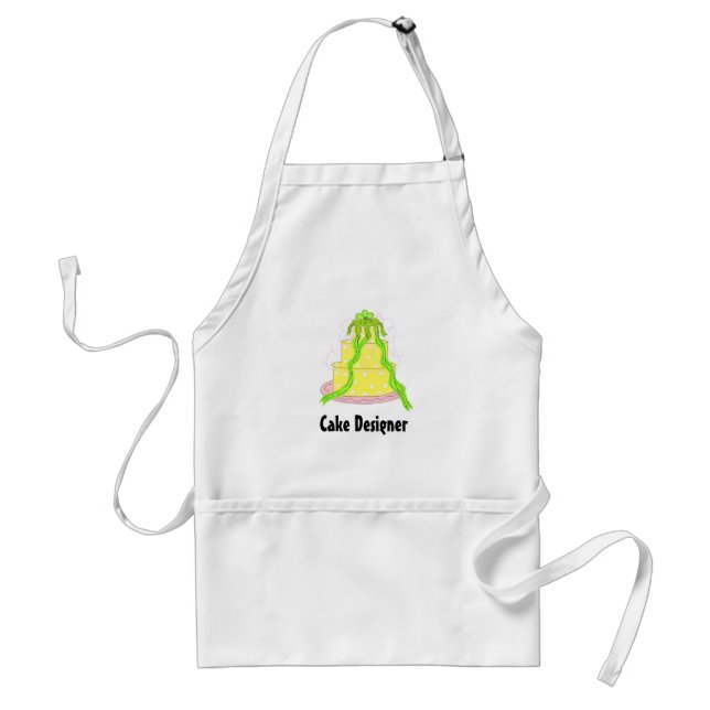 Cake Designer Adult Apron (Front)