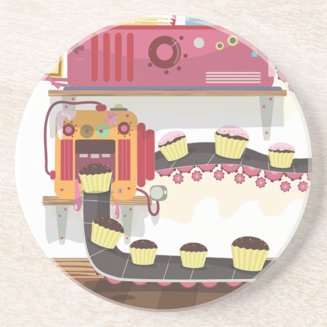 Cake Factory Coaster (Front)
