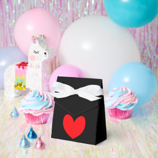 Cake Favor Boxes Black