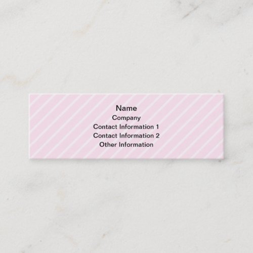 Cake in Light Purple on Pink. Business Card Template
