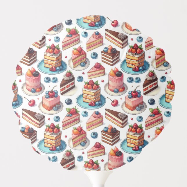 Cake in Your Face Balloon (Front)