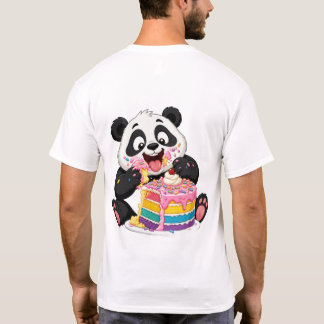 Cake Lover Panda T-Shirt