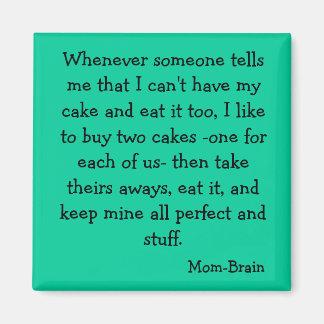 Cake magnet