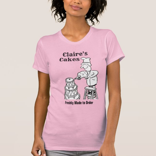 Cake Maker and Cake Decorating Specialist T-Shirt (Front)