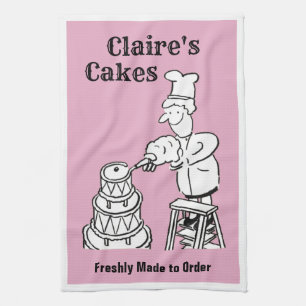 Cake Making & Cake Baking, Baker's Kitchen Towel