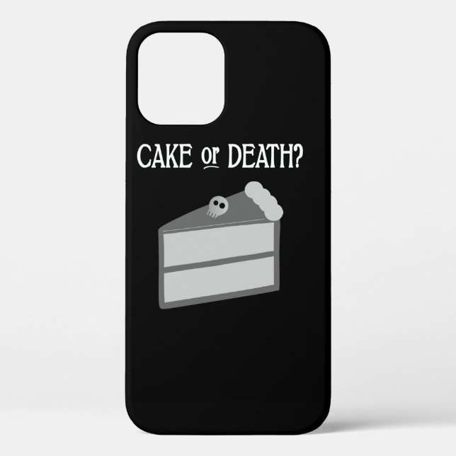 Cake or Death? Case-Mate iPhone Case (Back)