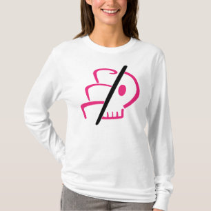 Cake or Death Icon - Women's Long Sleeve Tee