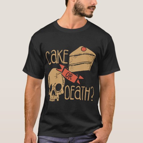 cake or death sloth T_Shirt