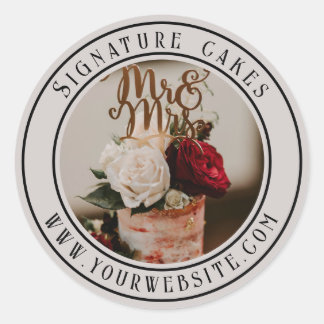 Cake Packaging Sticker