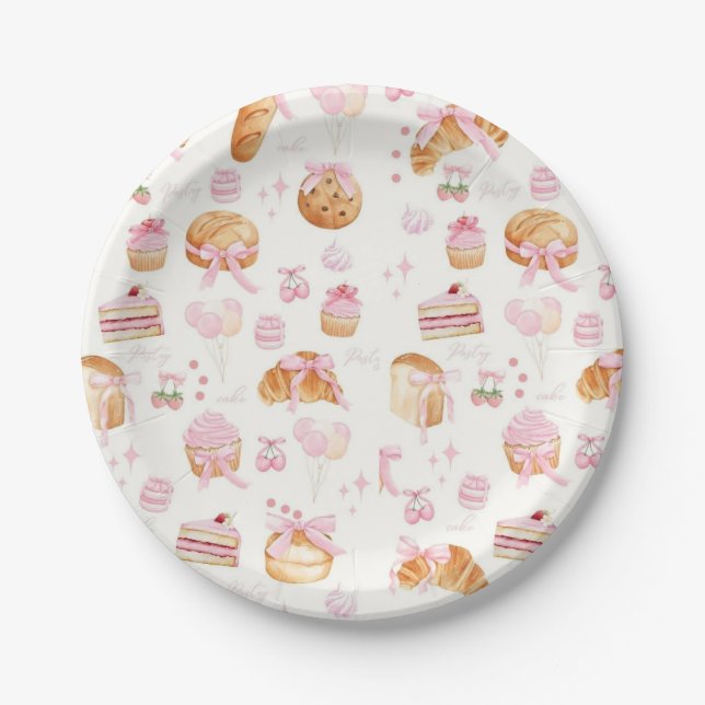 Cake Paper Plates (Front)