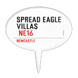 spread eagle  villas   Cake Picks