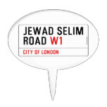 Jewad selim  road  Cake Picks