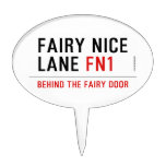 Fairy Nice  Lane  Cake Picks
