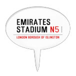 emirates stadium  Cake Picks