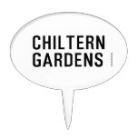 Chiltern Gardens  Cake Picks