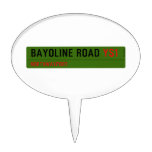 Bayoline road  Cake Picks