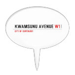 KwaMsunu Avenue  Cake Picks