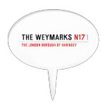 the weymarks  Cake Picks