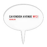 Cavendish avenue  Cake Picks
