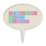 Periodic
 Table
 Writer  Cake Picks