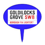 GOLDILOCKS GROVE  Cake Picks