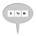 STEM  Cake Picks