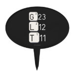G23
 L12
 T11  Cake Picks