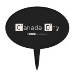 Canada Dry  Cake Picks