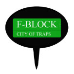 F-Block  Cake Picks