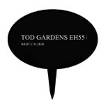 TOD GARDENS  Cake Picks