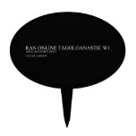 ran online tagoloanastic  Cake Picks