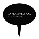 BAYKALPRESS  Cake Picks